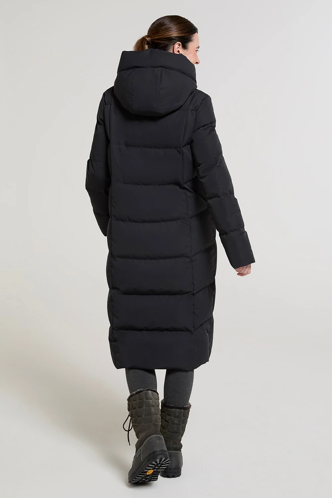 Cozy Wrap Extreme Womens Extra Long Down Jacket