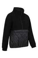 Brook Womens Hybrid Half-Zip Fleece