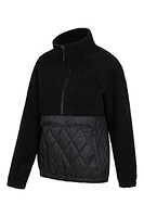 Brook Womens Hybrid Half-Zip Fleece