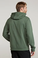 Mountain Grid Mens Hoodie