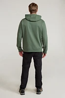 Mountain Grid Mens Hoodie