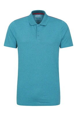 Cordyline Textured Mens Polo