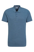 Dawnay Pique Slub Textured Mens Polo Shirt