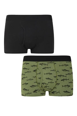 Mens Printed Boxers - Multipack