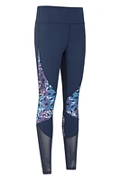Mesh Motion Panelled Womens Leggings
