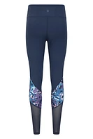 Mesh Motion Panelled Womens Leggings