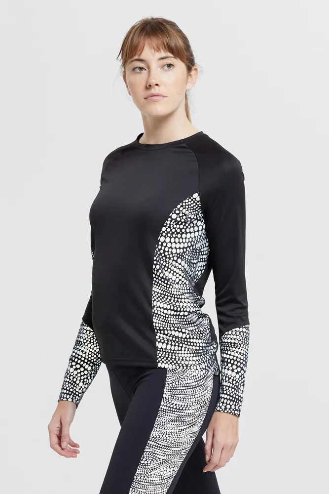Iso-Vis Reflective Womens Long-Sleeve Top