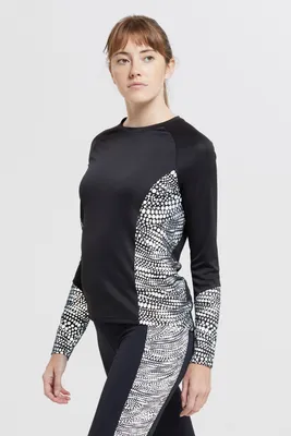 Iso-Vis Reflective Womens Long-Sleeve Top