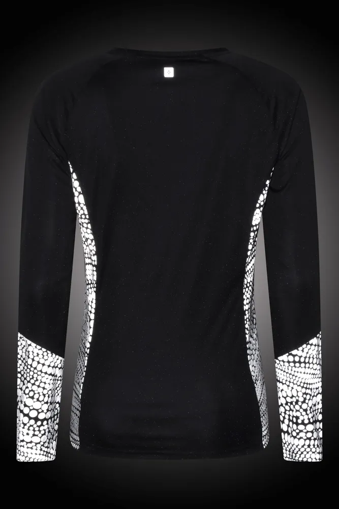 Iso-Vis Reflective Womens Long-Sleeve Top