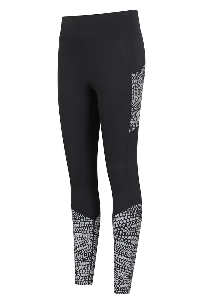 Reflective Womens Active Leggings