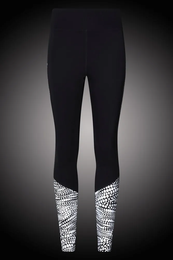 Reflective Womens Active Leggings