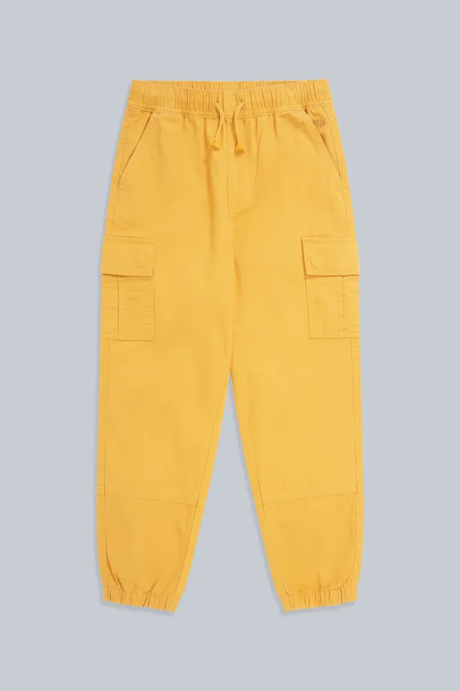 Emmet Kids Organic Cargo Pants