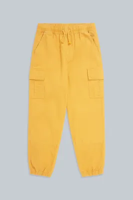 Emmet Kids Organic Cargo Pants