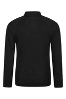 Kids Merino Half-Zip Top