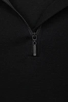 Kids Merino Half-Zip Top