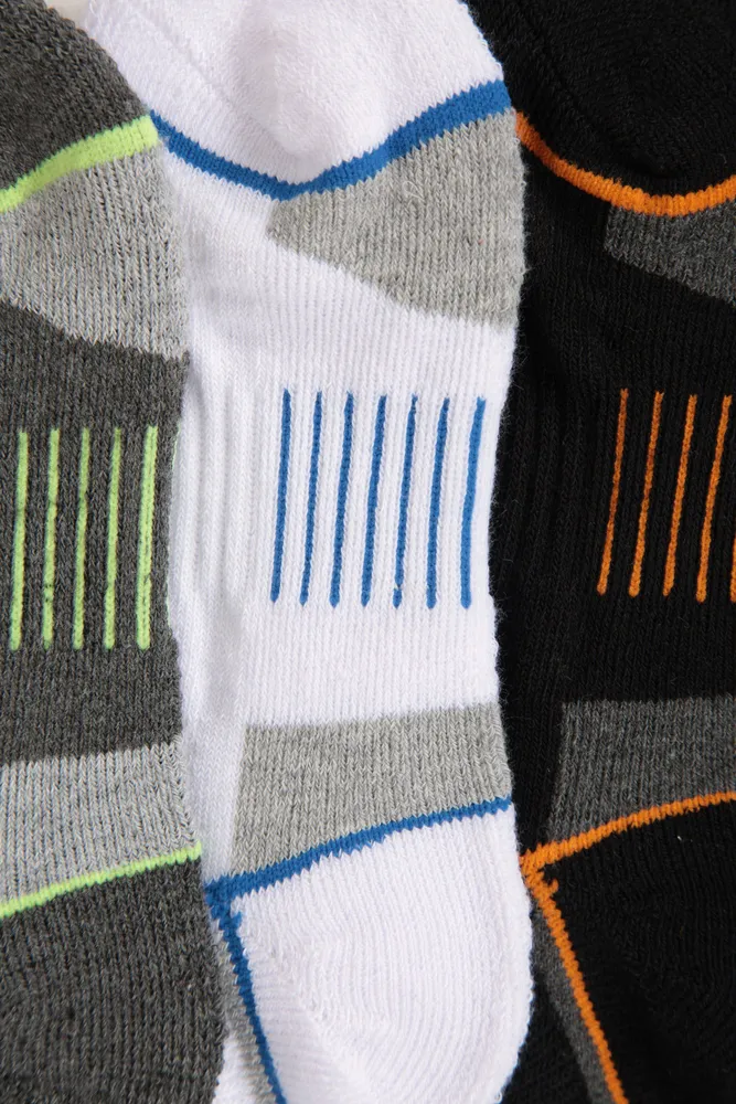 Kids IsoCool Sneaker Length Socks 3-Pack