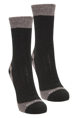 Explorer Kids Merino Thermal Mid-Calf Socks 2-pack