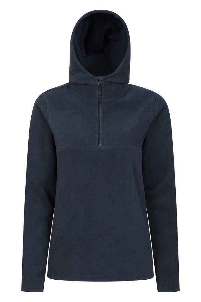 Saltash Womens Windproof Fleece Hoodie