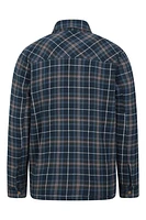 Pinn Mens Sherpa Lined Flannel Shirt