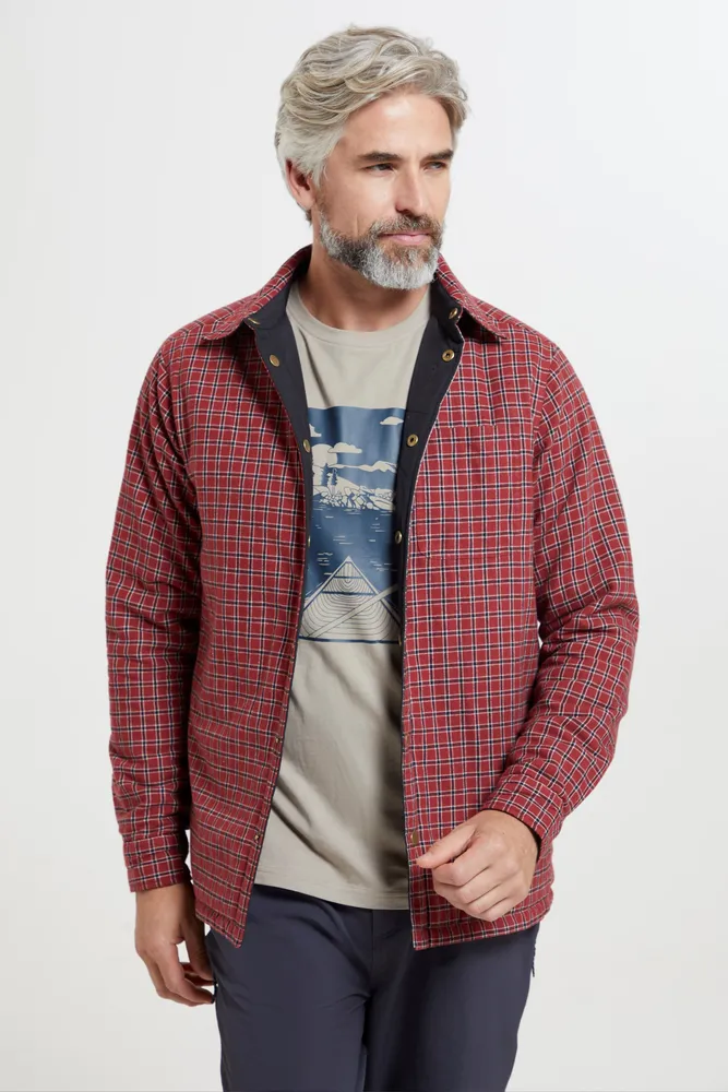 Tyne Mens Reversible Flannel Shirt