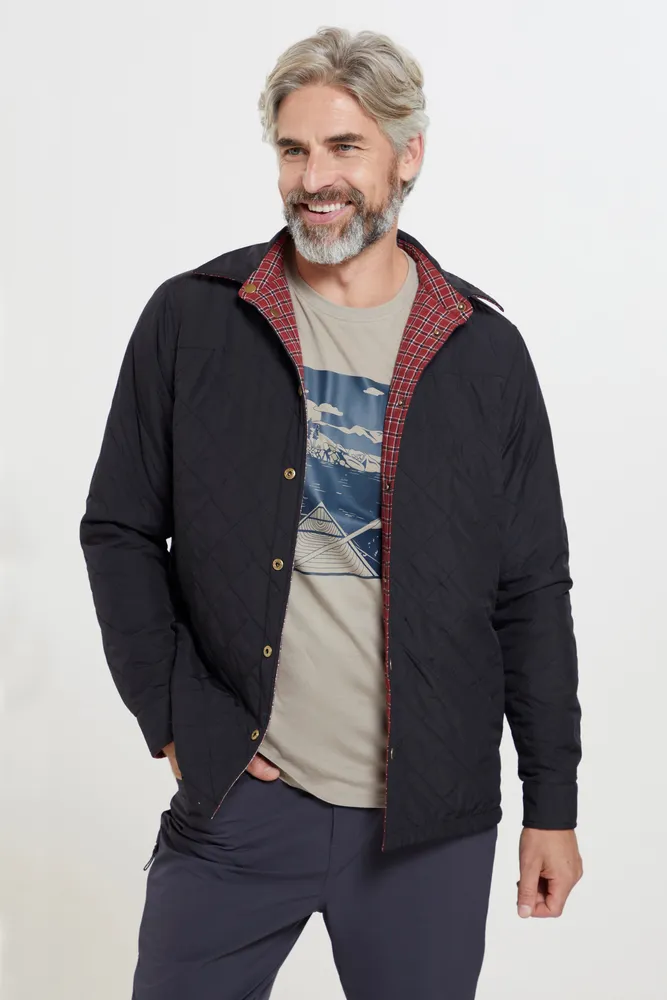 Tyne Mens Reversible Flannel Shirt