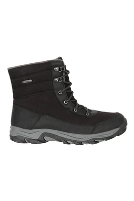 Ohio Mens Fleece Lined Snow Boots