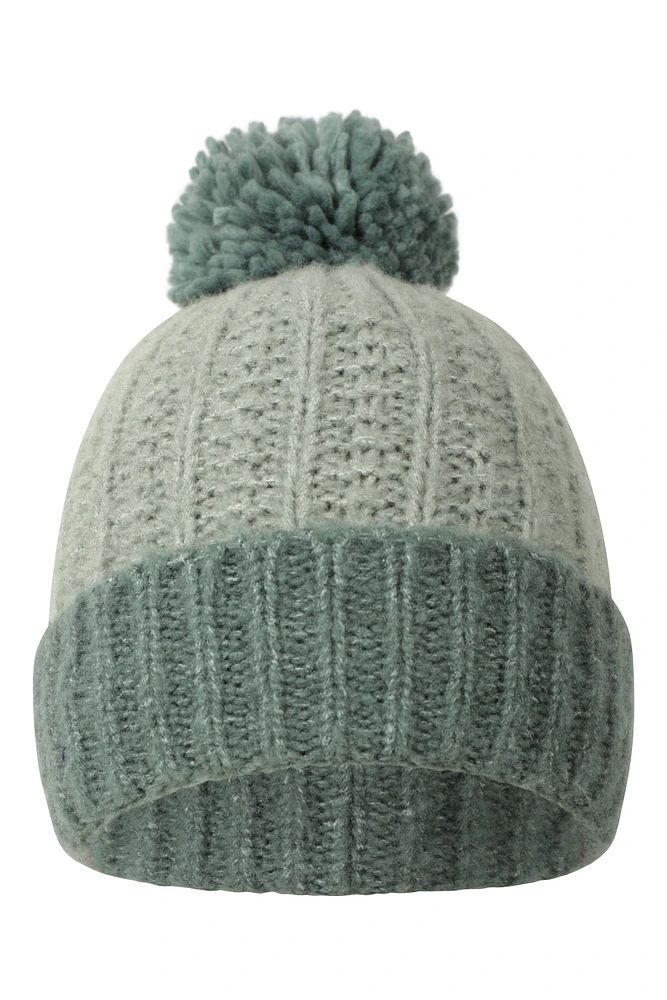 Vostok Womens Lined Pom Beanie
