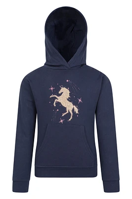 Glitter Unicorn Kids Hoodie