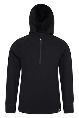 Merino Kids Pullover Hoodie