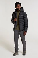 Seasons Mens Fur Lined Insulated Jacket