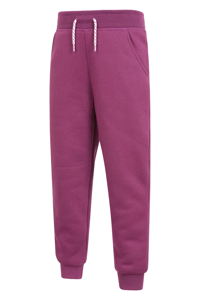 Alpine Kids Fur Lined Sweatpants