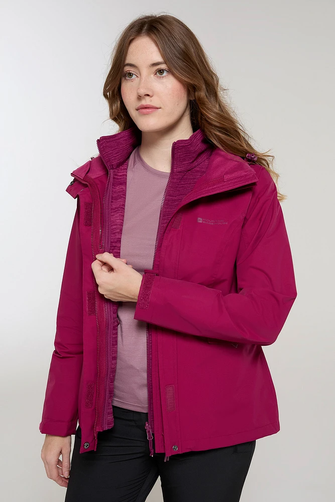 Thunderstorm II Womens 3 1 Waterproof Jacket