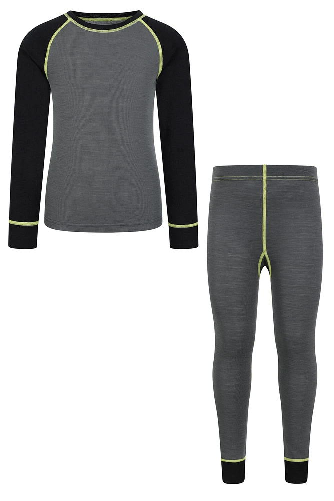 Kids Merino II Base Layer Set