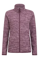 Snowdon Melange II Womens Full-Zip Fleece