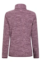 Snowdon Melange II Womens Full-Zip Fleece