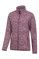 Snowdon Melange II Womens Full-Zip Fleece