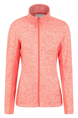 Idris Womens Panelled Fleece Jacket