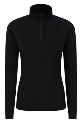 Merino Womens Zip-Neck Thermal Top II