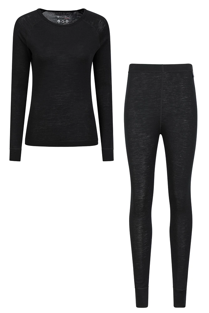 Merino Womens Top & Pants Set