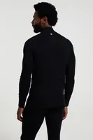 Merino II Mens Zip Neck Base Layer Top
