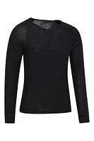 Merino Mens V Neck Base Layer