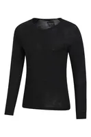 Merino Mens V Neck Base Layer