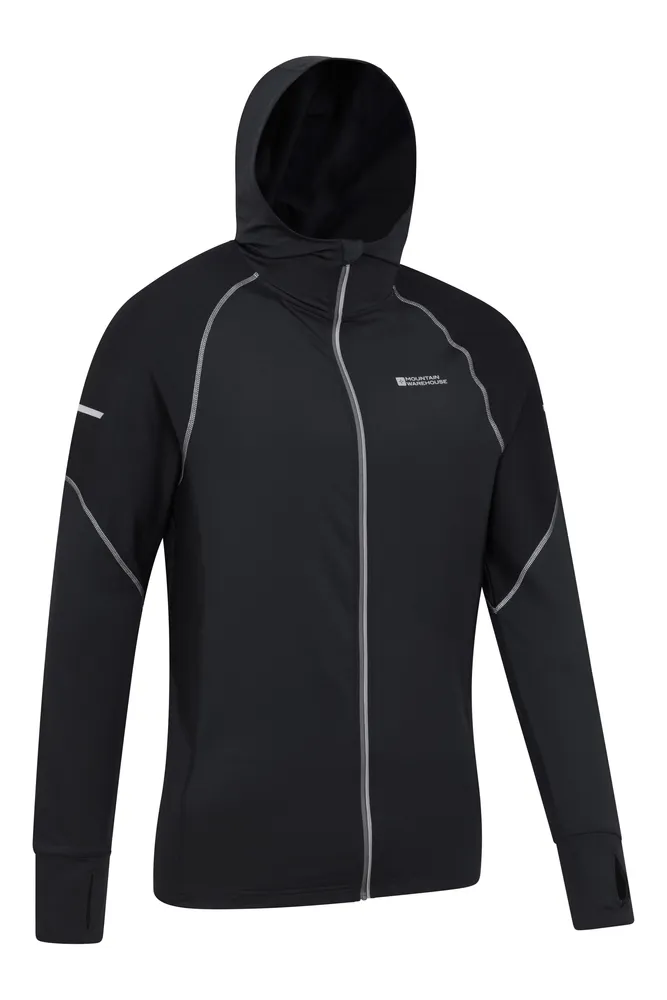 Control Mens Running Hoodie