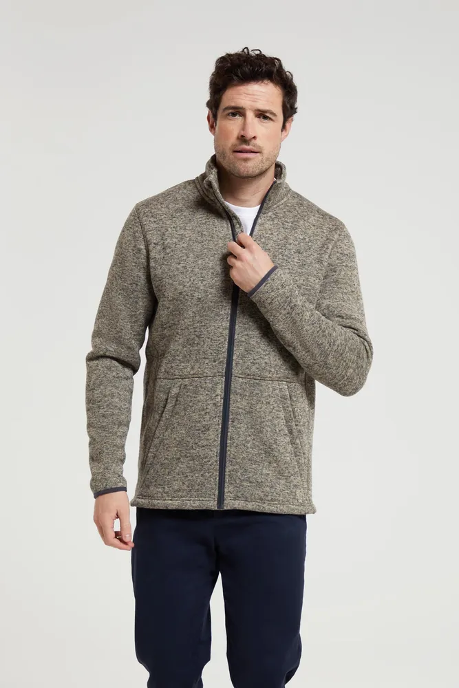 Idris III Mens Full-Zip Fleece