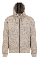 Nevis II Mens Fur Lined Hoodie