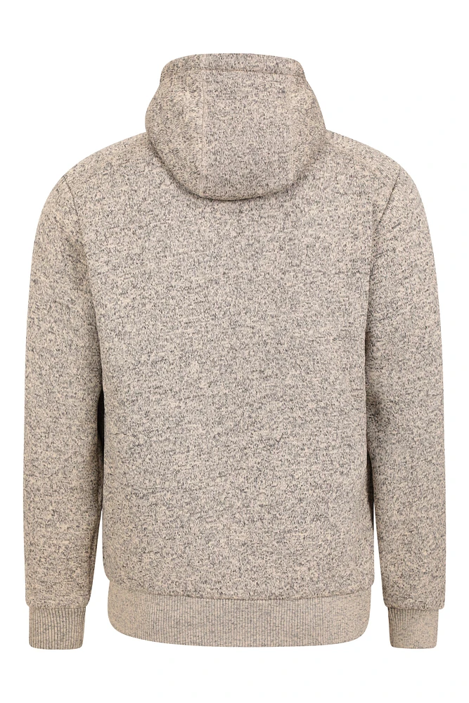 Nevis II Mens Fur Lined Hoodie