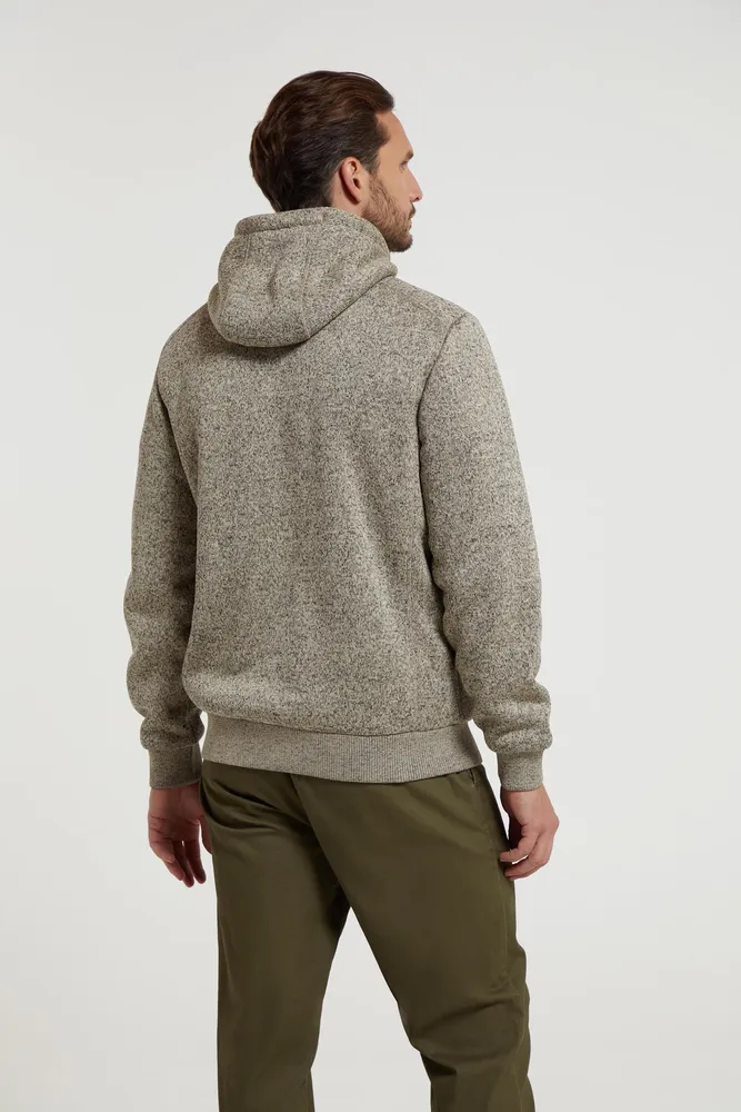 Nevis II Mens Fur Lined Hoodie