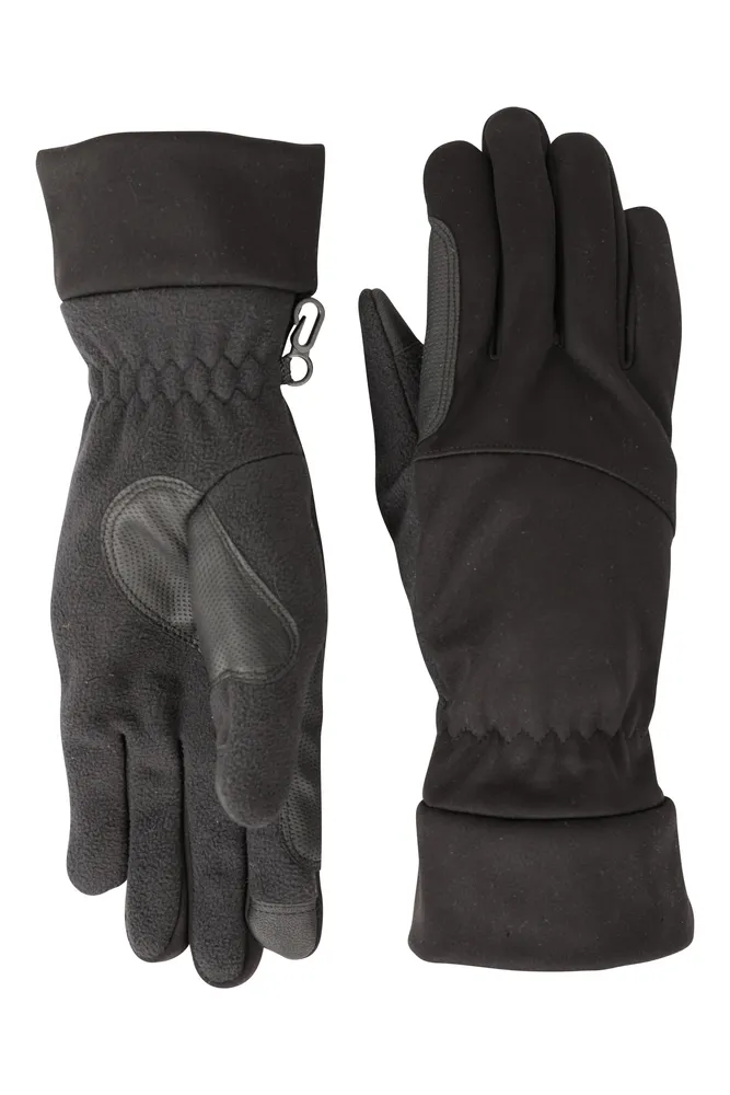 Mens Softshell Touchscreen Glove