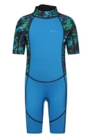 Kids Printed Shorty Wetsuit
