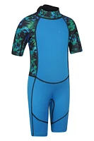 Kids Printed Shorty Wetsuit